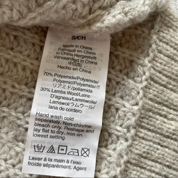 J.Crew Cable Knit Pullover Sweater Women Size S - Picture 12 of 15